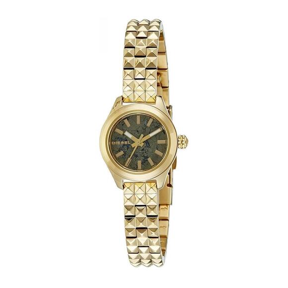 Diesel Accessories - Diesel Kray Kray Pyramid Stainless Steel Watch Gold